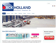 Tablet Screenshot of bckholland.com